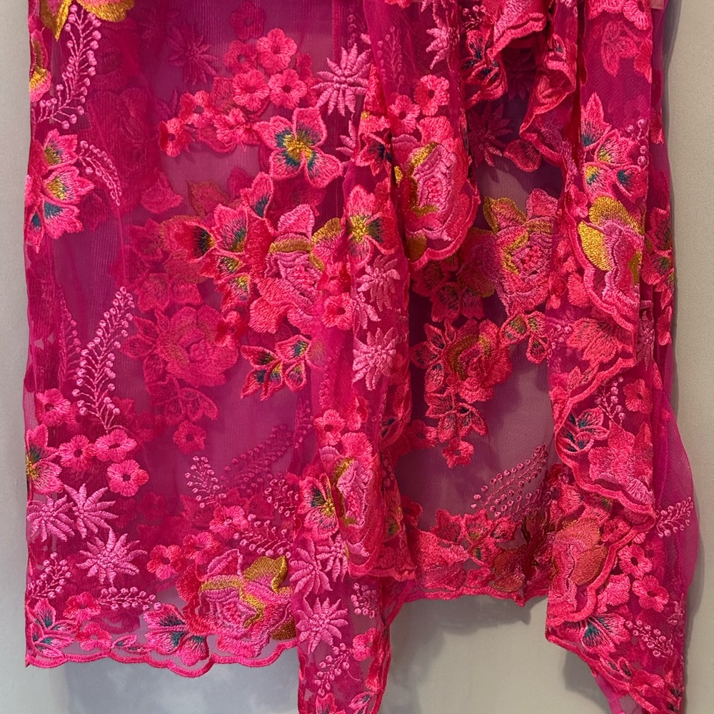 Bronx and Banco Eva Midi Floral Embroidered Dress M - Picture 4 of 16